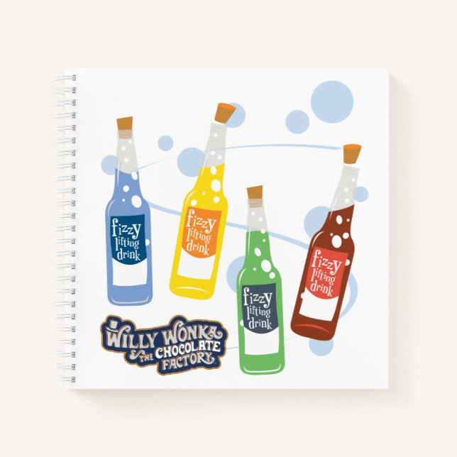 Fizzy Lifting Drink Grafik Notizbuch (Vorderseite)