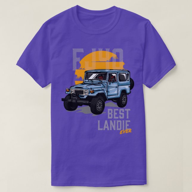 FJ40 Die beste Landie je T-Shirt (Design vorne)