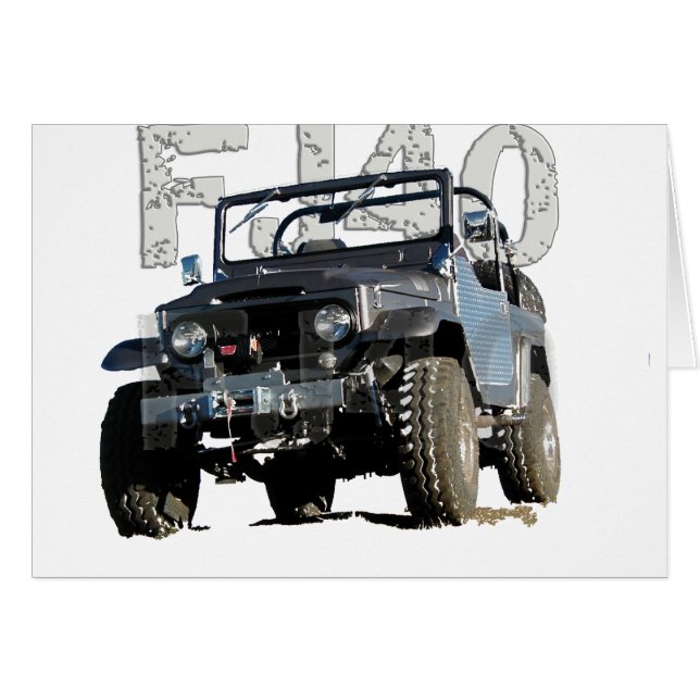 FJ40 Landcruiser Apparel (Vorderseite (Horizontal))