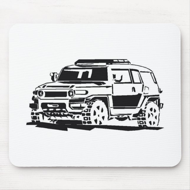 FJ Cruiser neue Generation Mousepad (Vorne)
