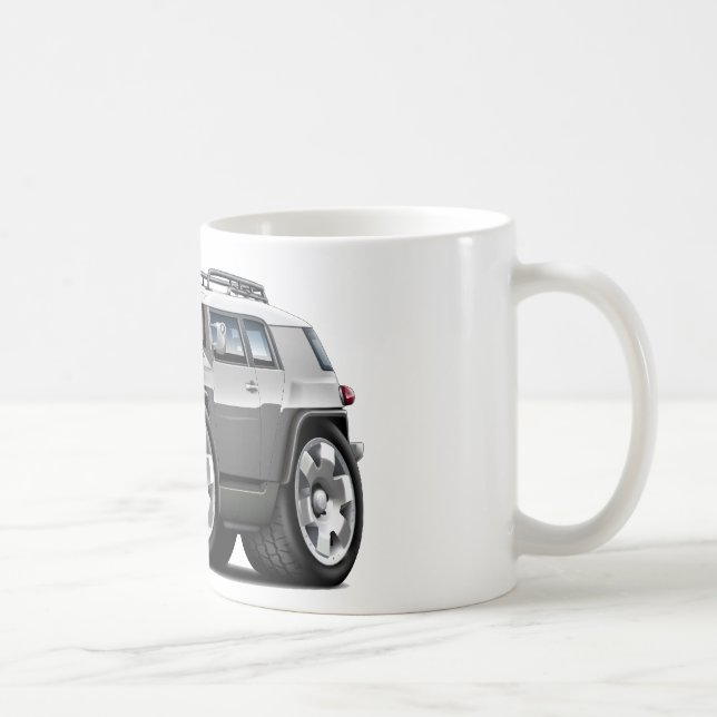 FJ-Kreuzer-Grau-Auto Tasse (Rechts)