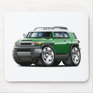 FJ-Kreuzer-Grün-Auto Mousepad