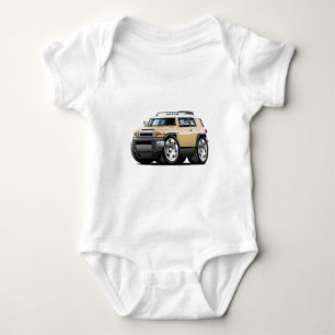 FJ-Kreuzer-TAN-Auto Baby Strampler