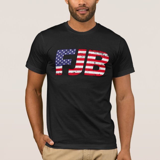 FJB F Biden lustige Anti-Biden pro trump 2024 T-Shirt (Vorderseite)