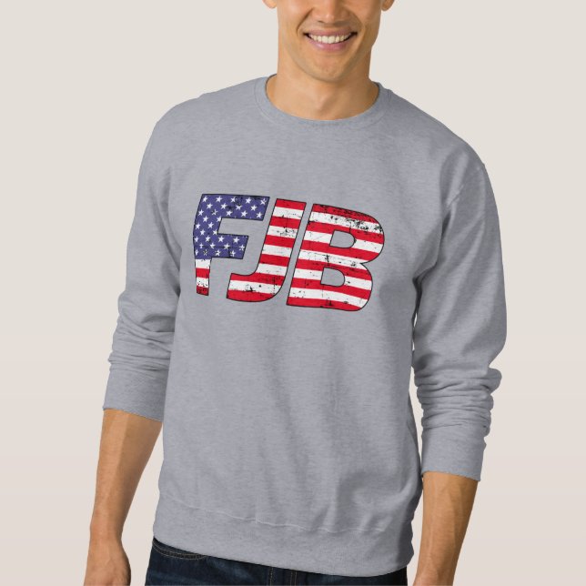 FJB joe Biden witzige Anti-Biden Sweatshirt (Vorderseite)