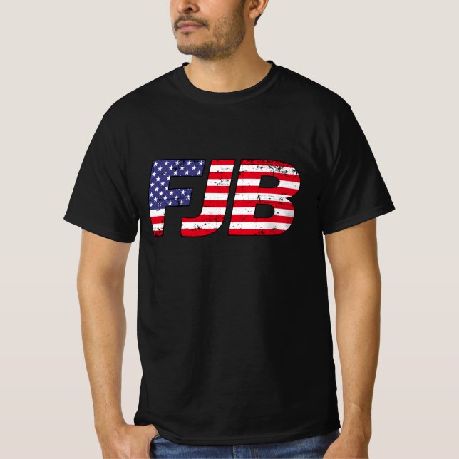FJB joe Biden witziger Anti-Biden-T - Shirt (Vorderseite)
