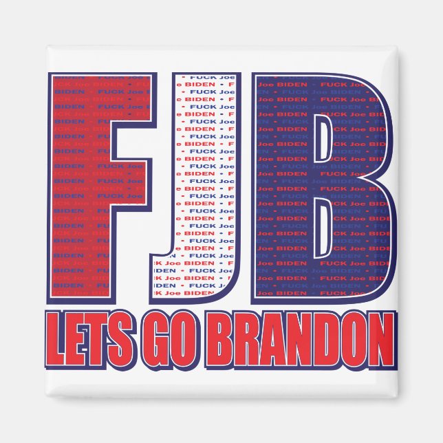 FJB Let's Go Brandon Magnet (Vorne)