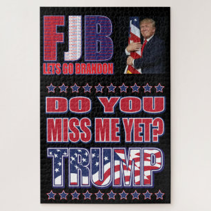 FJB - Los geht's Brandon - Präsident Trump Puzzle