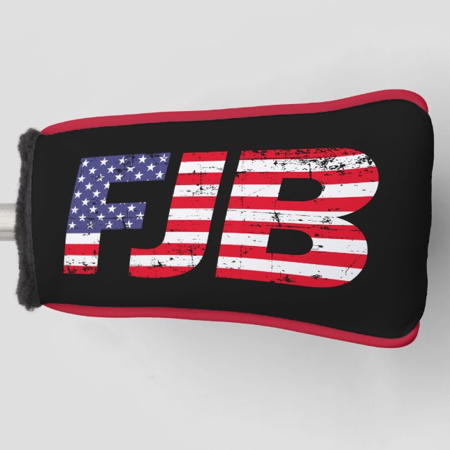 FJB lustige Anti-Joe Biden pro trump 2024 Golf Headcover (Vorderseite)