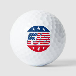 FJB lustige Anti-Joe Biden Pro trump 2024 Golfball