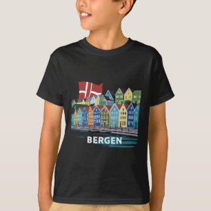 Fjord Bergen Norwegen Kostüm Fjorde von Norwegen H T-Shirt