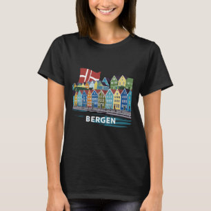Fjord Bergen Norwegen Kostüm Fjorde von Norwegen H T-Shirt