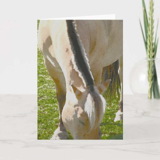 Fjord-Grußkarte Karte (Vorderseite)