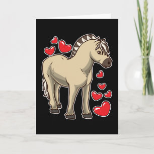 Fjord Horse Gift Idee Karte