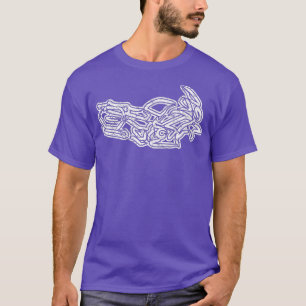FJR1300 Kalligraphie FJR 1300 Sport Touring Sport T-Shirt