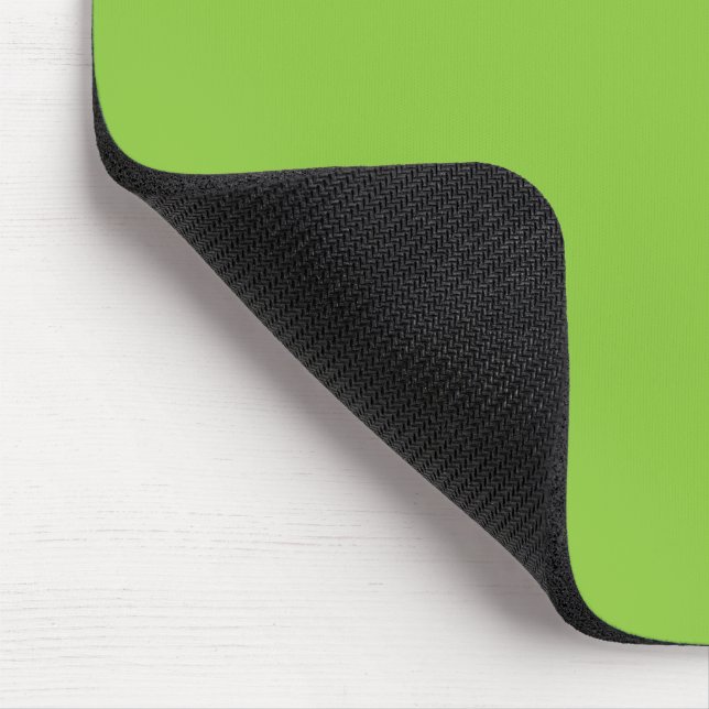 Flach-grüner Hintergrund – Schultextur Mousepad (Ecke)