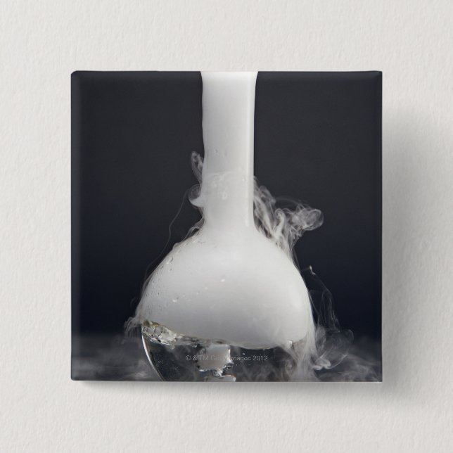 Flach-Unterseite Flasche Button (Vorderseite)