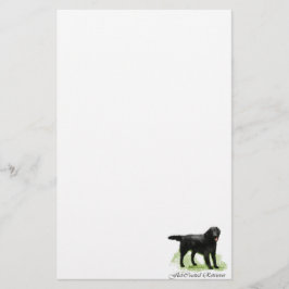 Flachbeschichtete Retriever Kunstgeschenke