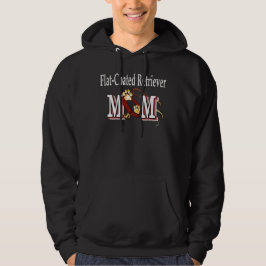 Flachbeschichtete Retriever-Mama Geschenke Hoodie