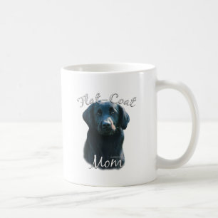 Flachbeschichteter Retriever Mama 2 Kaffeetasse