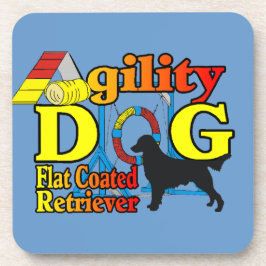 Flachbeschichtetes Retriever-Agility Untersetzer