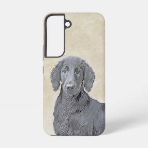 Flachbeschichtetes Retriever-Gemälde - Originale H Samsung Galaxy Hülle