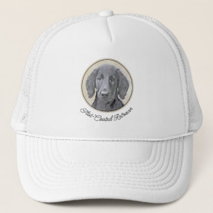Flachbeschichtetes Retriever-Gemälde - Originale H Truckerkappe