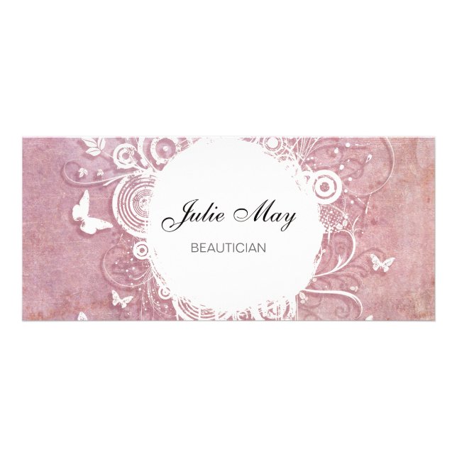 Flachbild-Design-Rackkarte Werbekarte (Vorne)