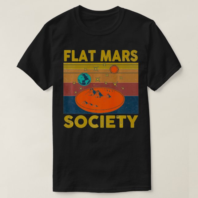 Flachbild-Mars Design Classic TShirt (Design vorne)