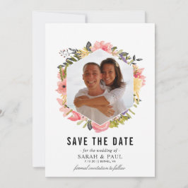 Flachbild-Save the Date-Karte Save The Date