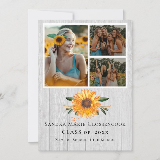 Flache Ankündigungskarte Ankündigung (Vorderseite)