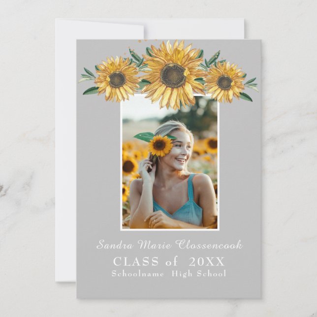 Flache Ankündigungskarte Ankündigung (Vorderseite)