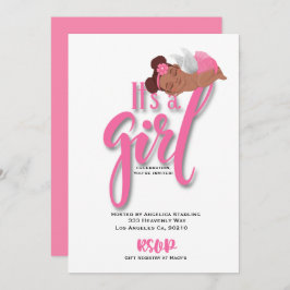 Flache Ankündigungskarte Ankündigung