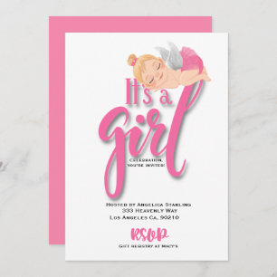 Flache Ankündigungskarte Ankündigung