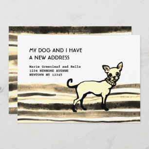 Flache Ankündigungskarte Ankündigung