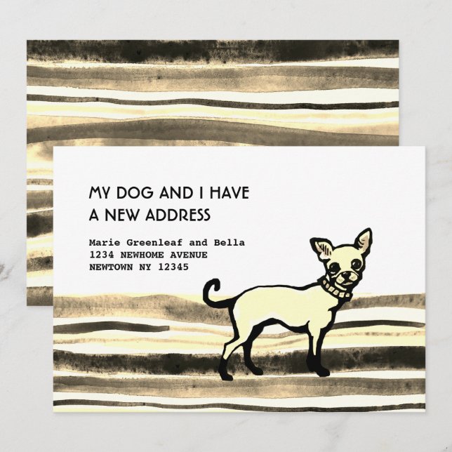 Flache Ankündigungskarte Ankündigung (Vorne/Hinten)