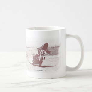 Flache Bahn-Tasse Tasse