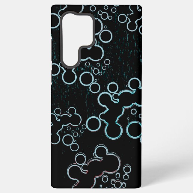 Flache Blasen B  Samsung Galaxy Hülle (Rückseite)