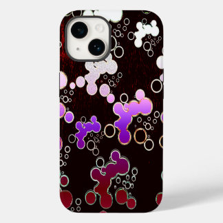 Flache Blasen P P Case-Mate iPhone 14 Hülle