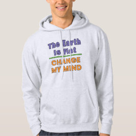 Flache Erde Hoodie