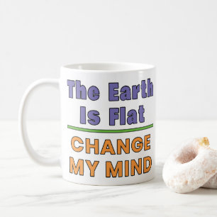 Flache Erde Kaffeetasse