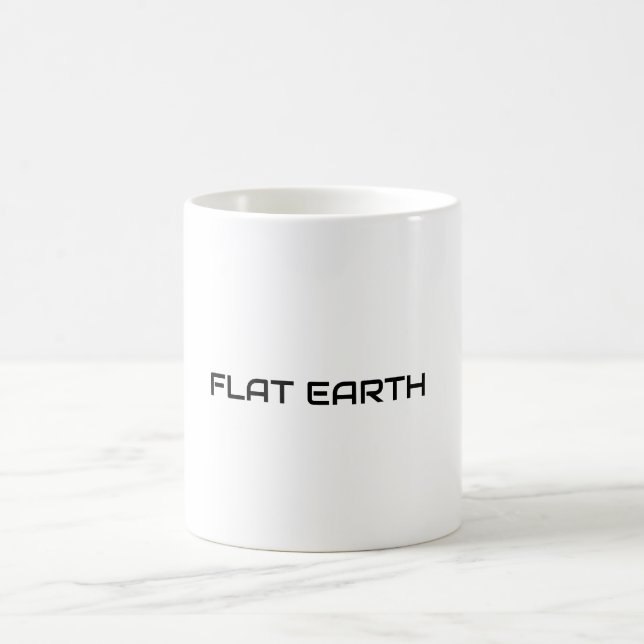flache Erde Kaffeetasse (Mittel)