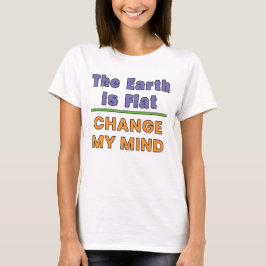 Flache Erde T-Shirt