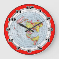 Flache ErdeGleasons neue Standardkarte der Welt