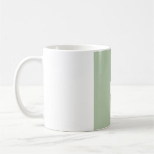 Flache minimalistische Mondphasen-Tasse - Gedämpft Kaffeetasse