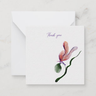 Flache Mitteilungskarte