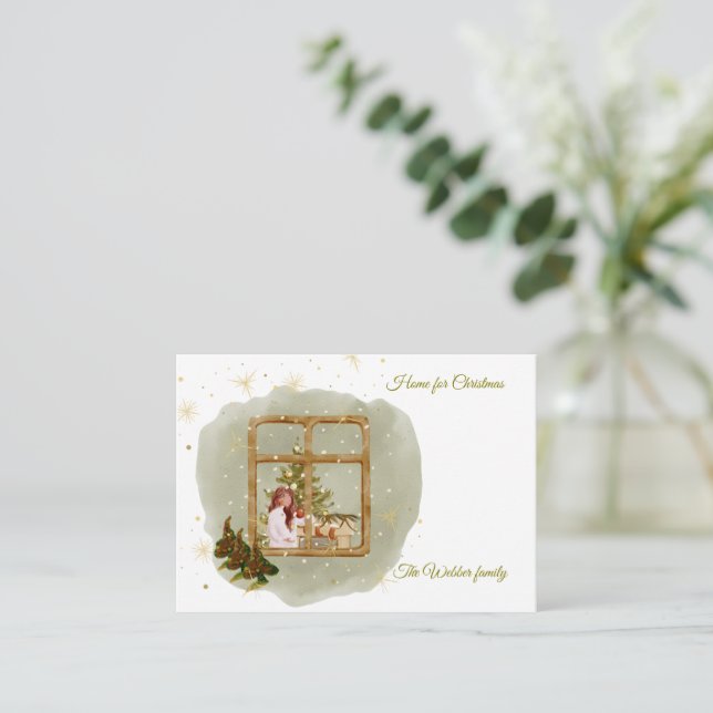 Flache Mitteilungskarten (Stehend Vorderseite)