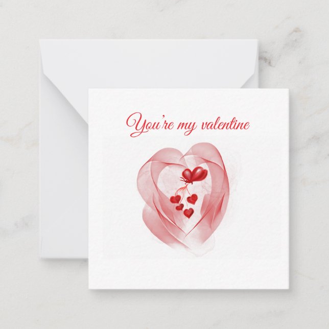 Flache Mitteilungskarten (Vorderseite)