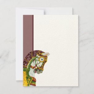 Flache Mitteilungskarten Clydes