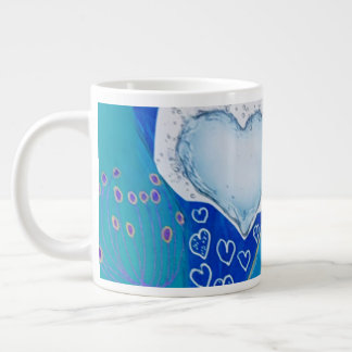 Flache Notizkarte Jumbo-Tasse